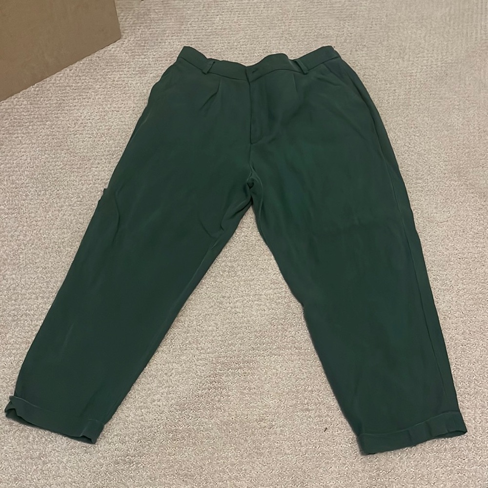 Zara pleated ankle pants